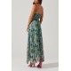 Loralee Floral Pleat Dress