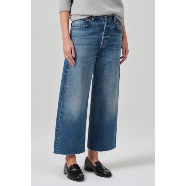 Ayla Raw Hem Crop
