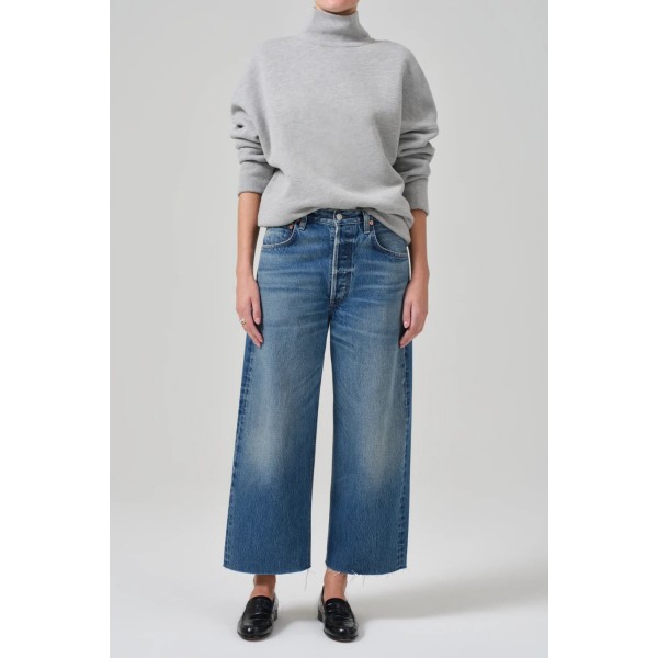 Ayla Raw Hem Crop