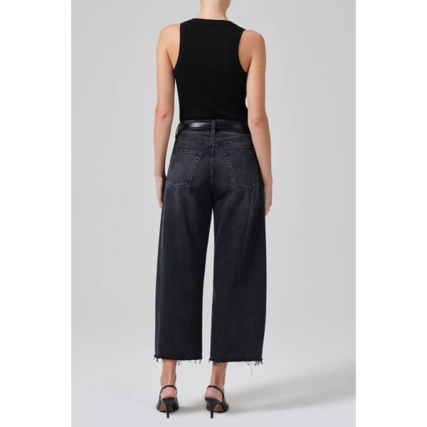 Ayla Raw Hem Crop Jean