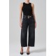 Ayla Raw Hem Crop Jean
