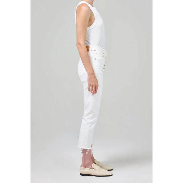 Charlotte High Rise Crop Straight