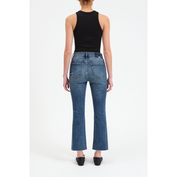 Shy Girl Crop Flare in Socialite Vintage