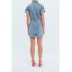 Plot Twist Denim Dress