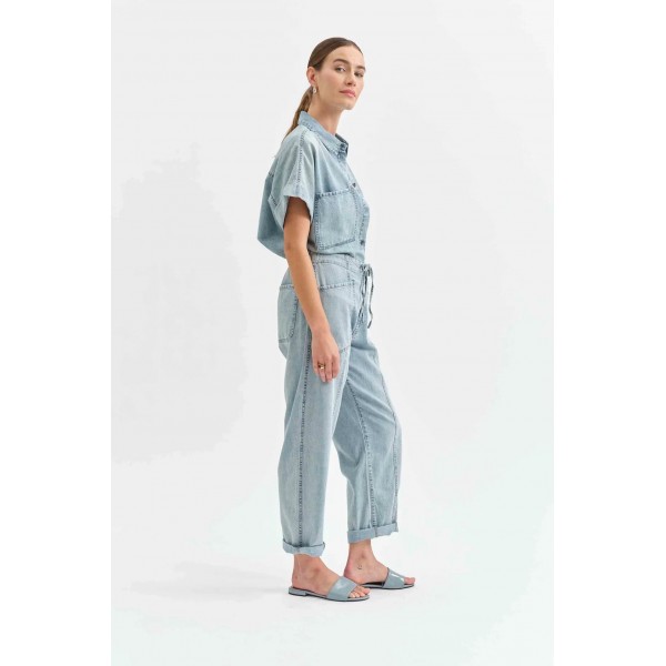Villa Drawstring Soft Barrel Leg