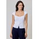 Georgina Button Top