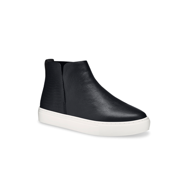 The Falcon - Black Leather