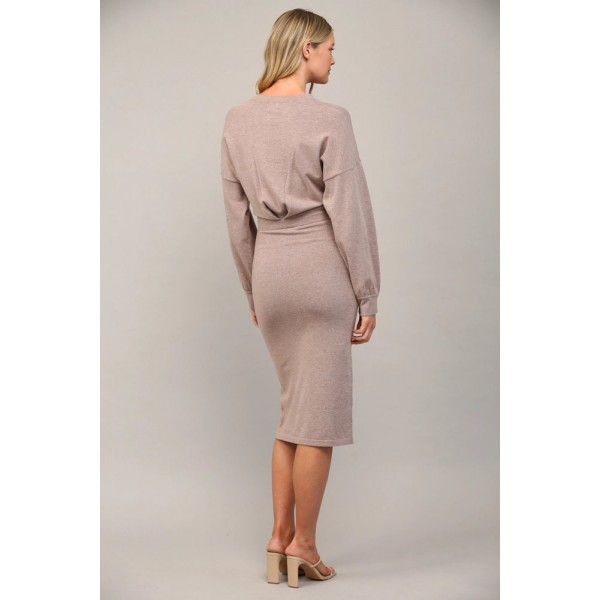 Knit Midi Dress