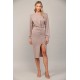 Knit Midi Dress