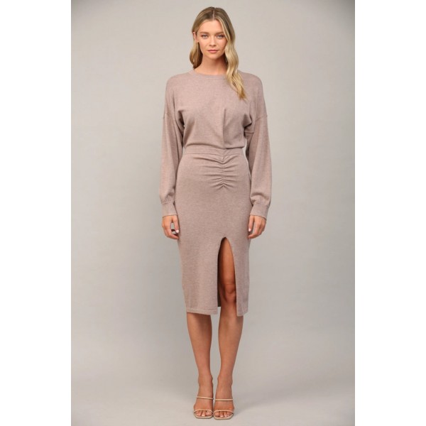 Knit Midi Dress