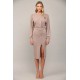 Knit Midi Dress