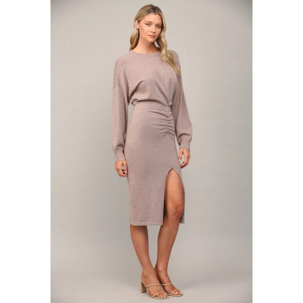 Knit Midi Dress