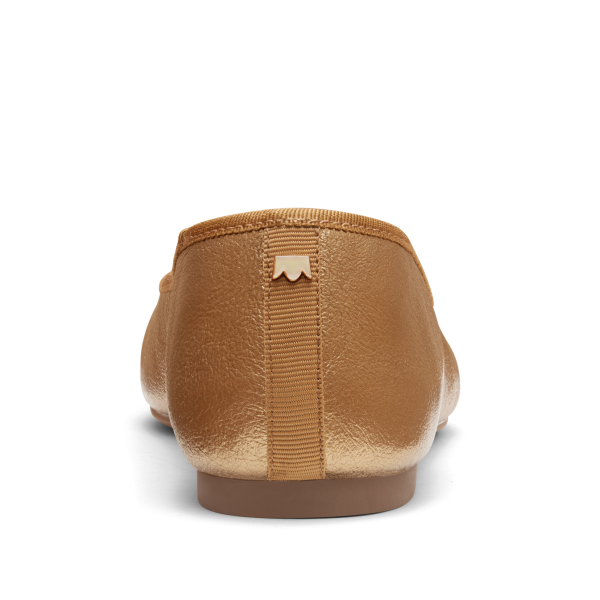 The Hummingbird - Vintage Gold Leather