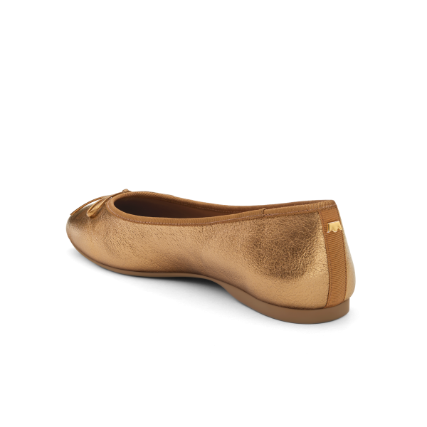 The Hummingbird - Vintage Gold Leather