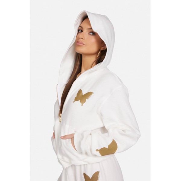 Lachelle Butterfly Zip Up