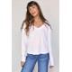 Jimi Long Sleeve V-Neck Tee