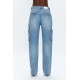 Bobbie Cargo Mid Rise Straight