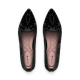 The Sparrow - Black Velvet Embroidery