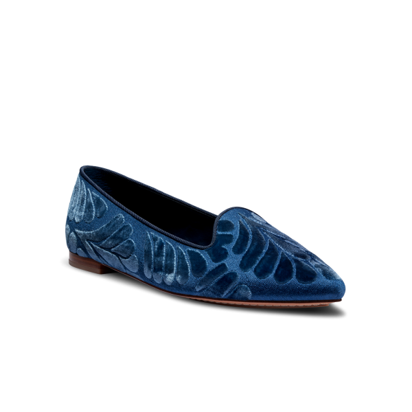 The Sparrow - Ocean Velvet Embroidery