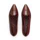 The Sparrow - Brown CrocPrint Leather