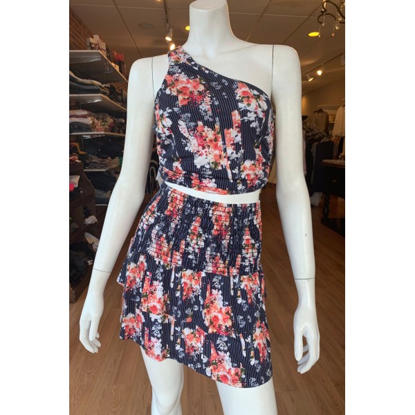 Anais Asymmetric Crop Top