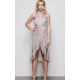 Resort Halter Leopard Dress