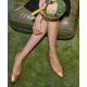 The Hummingbird - Vintage Gold Leather